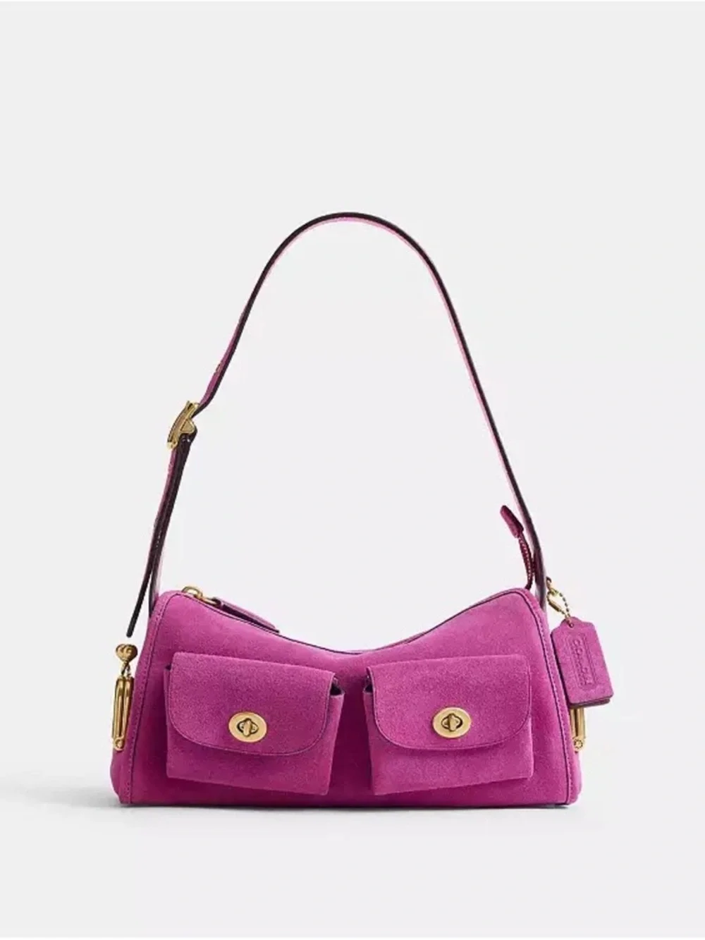 Coach Turnlock Haversack 27 in Magenta